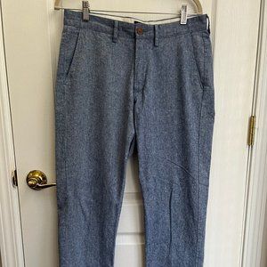 J. Crew Factory Linen Blend Dress Pants Size 31x32